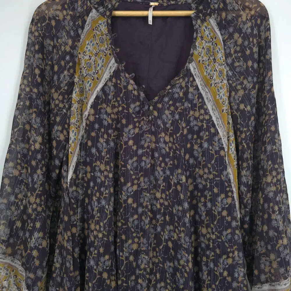 Free People Melody Laughter Floral Dress Size XS